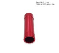 Compatible Repair Kit For CR CRF Off-road Motorcycle Front Hub And Rear Wheel 7075 Aluminum Bearing Spacer Through Axle Center Shaft(42620-KZ4-J20)