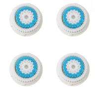 Compatible Replacement Facial Cleansing Brush, Skin Brightening Face Brush, Deep Pore Facial Brush Heads, Face Brush Head Replacement as Facial Cleaning Tool for Clogged and Enlarged Pores(4-Pack)