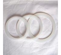 Compatible Replacement Gasket for Moka Pot 2cup 3cup 6cup 9cup 12cup with 42mm to 73mm ID Silicone Rubber Seal for Stovetop Coffee Maker (2 cup)