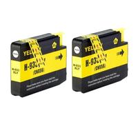 Compatible Replacement Ink Cartridge Compatible With 932XL 933XL Compatible With OfficeJet 6100 6600 6700 7110 7510 7600 Printers(2 PCS YELLOW)