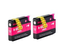 Compatible Replacement Ink Cartridge Compatible With 932XL 933XL Compatible With OfficeJet 6100 6600 6700 7110 7510 7600 Printers(2 PCS MAGENTA)