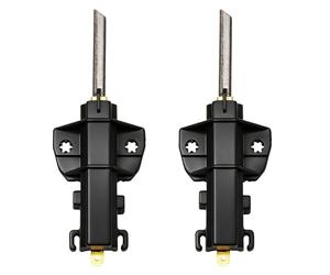 Compatible Replacement Part: Includes 2 motor carbon brushes designed as alternatives to 49018683 and 92126721, suitable only for washing machines using Ceset motors. Carbon slope is right to left for