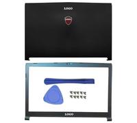 Compatible Replacement Parts Compatible With GP72 GL72 GL72M MS-1795 MS-1799 MS-179B Laptop Including LCD Back Cover Front Bezel Hinges Palmrest And Bottom Case Plastic(AB COVER2)