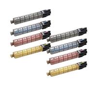 Compatible Ricoh Aficio MPC2551 Printer Toner Cartridges (8 Pack) -841587, 841504 Multipack