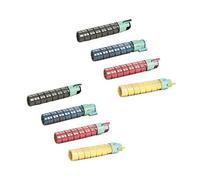 Compatible Ricoh Aficio MPC305SPF Printer Toner Cartridges (8 Pack) -841618 Multipack