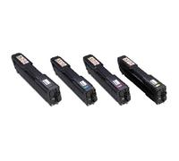Compatible Ricoh Aficio SPC221 Printer Toner Cartridges (4 Pack) -406052 Multipack
