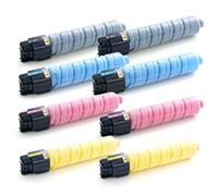 Compatible Ricoh Aficio SPC430DN Printer Toner Cartridges (8 Pack) -821094 Multipack