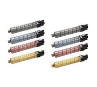 Compatible Ricoh Aficio MPC2003ZSP Printer Toner Cartridges (8 Pack) -841925 Multipack