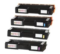 Compatible Ricoh Aficio SP C250DN Printer Toner Cartridges (4 Pack) -407543 Multipack