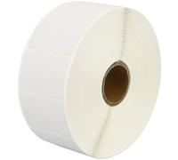 Compatible Roll 38mm x 25mm White Direct Thermal Labels for Zebra GK420d GK420t GC420d GX420d GX420t GC420t GX430t GT800 ZD420 LP2844 TLP 2844 Citizen CL-S521 CL-S621 CL-S631 (2000 Labels per Roll)