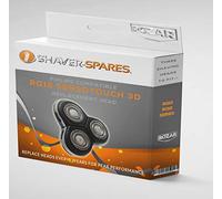 Compatible RQ12 SensoTouch 3D Triple Rotary Cutting Heads RQ12/50 Frame for Philips shavers