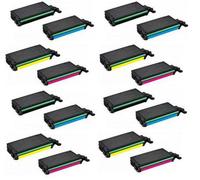 Compatible Samsung CLP-610ND Printer Toner Cartridges (16 Pack) -CLP-K660B Multipack