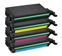 Compatible Samsung CLP-670ND Printer Toner Cartridges (4 Pack) -CLT-K5082L Multipack