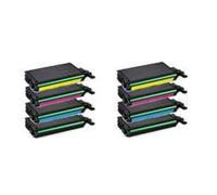 Compatible Samsung CLP-770 Printer Toner Cartridges (8 Pack) -CLT-K6092S Multipack
