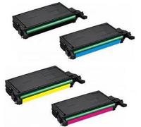 Compatible Samsung CLX-6240FX Printer Toner Cartridges (4 Pack) -CLP-K660B Multipack