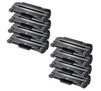 Compatible Samsung ML-2545 Printer Toner Cartridges (8 Pack) -MLT-D1052L Multipack