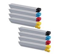 Compatible Samsung MultiXpress SMART MX4 X4250LX Printer Toner Cartridges (8 Pack) -CLT-K808S Multipack