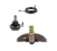 Compatible Scooter Moped Kick Start Gear Starter Shaft Starter Lever Rebuild With Idle Gear Spring Compatible with 49cc 50cc 80cc GY6 139QMB P139QMB