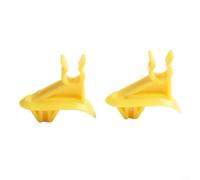 Compatible Set of Two Bonnet Stay Clips for the Following Vehicle Type For Ford For Transit Connect Models from (Year Range 20032013)