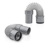 Compatible Shark Lift Away Hose Replacement NV350 NV351 NV352 NV356 NV357, Heavy-Duty Corrugated Grey Plastic, Quick-Release Connection,Delivery Time 7 Days