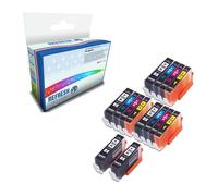 Compatible Super Saver Valuepack of 364XL BK, C, M & Y - 14x High Capacity Replacement Ink Cartridges for HP Printers