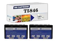 Compatible T5846 Ultra Ink Standard Capacity Ink Cartridges, Work for Epson PM200 PM240 PM260 PM280 PM290 PM210 PM215 PM250 PM270 Printers 2 pack