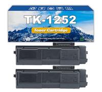 Compatible TK-1252 TK1252 Replacement Toner Cartridge Use for Kyocera ECOSYS MA3500x MA3500fx MA3500lwfx PA3500x PA3500wX Printers 2 pack