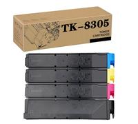 Compatible TK-8305K TK-8305M TK-8305Y TK-8305C Toner Cartridge colors | Use for Kyocera 3050ci 3051ci 3550ci 3551ci CS3050ci CS3051ci CS3550ci CS3551ci Printers