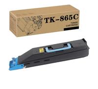 Compatible TK-865K TK-865M TK-865Y TK-865C Replacement Toner Cartridge cyan | Compatible for Kyocera 250ci 300ci Printers