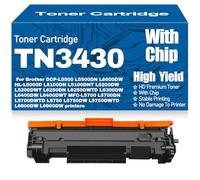 Compatible TN3430 Toner Cartridges for Brother DCP-L5500 L5500DN L6600DW HL-L5000D L5100DN L5100DNT L5200DW L5200DWT L6250DN L6250DWTD L6300DW L6400DW L6400DWT,TN3430-1PC