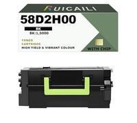 Compatible Toner Cartridge 58D2H00 Black Toner Cartridge Replacement for Use for Printers for Lexmark MS725 MS725dvn MS821n MS822de MS823 MS823n MS825 MS825dnv MX721 MX721ade