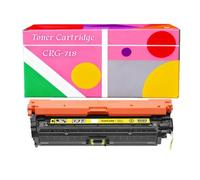 Compatible Toner Cartridge 718 CRG-718 Compatible with Canon i-SENSYS LBP7200Cdn MF8330Cdn MF8340Cdn MF8350Cdn MF8360Cdn MF728Cdw MF724Cdw MF8380Cdw MF729Cx MF8580Cdw printers(Yellow)