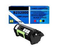 Compatible Toner Cartridge B232000 with Chip 3000 Pages for Lexmark B2338dw B2442dw B2650dn B2650dw B2546dw MB2338adw MB2442adwe MB2650adwe