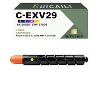 Compatible Toner Cartridge C-EXV29 CEXV29 Use Replacement for Printer for Canon IR-C5030, IR-C5030i, IR-C5035, IR-C5035i, IR-C5235i and IR-C5240i. (1, Yellow)