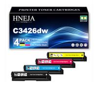 Compatible Toner Cartridge for Lexmark C3426dw MC3426i MC3426adw Printer | High Yield C342XK0 C342XC0 C342XM0 C342XY0 Toner Cartridges Replacement,4 Colors-1 Pack