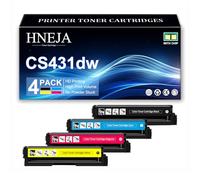 Compatible Toner Cartridge for Lexmark CS331dw CS431dw CX331adwe CX431adw Printer, High Yield 20N20K0 20N20C0 20N20M0 20N20Y0 Toner Cartridge Replacement,4 Colors-1 Pack