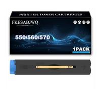 Compatible Toner Cartridge for Xerox Color 550 560 570 Printer | High Yield 006R01525 006R01528 006R01527 006R01526 Toner Cartridges Replacement,Cyan-1 Pack