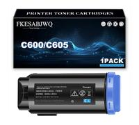 Compatible Toner Cartridge for Xerox VersaLink C600 C605 Printer | 106R03899 106R03896 106R03897 106R03898 Toner Cartridges,Cyan-1 Pack