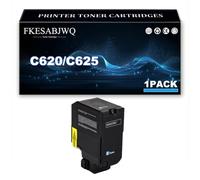 Compatible Toner Cartridge for Xerox VersaLink C620 C625 Printer | High Yield 006R04616 006R04617 006R04618 006R04619 Toner Cartridges Replacement,Cyan-1 Pack
