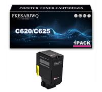 Compatible Toner Cartridge for Xerox VersaLink C620 C625 Printer | High Yield 006R04616 006R04617 006R04618 006R04619 Toner Cartridges Replacement,Magenta-1 Pack