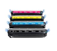 Compatible Toner Cartridge Q6470A Q6471A Q6472A Q6473A Compatible With Color 3600 3800 Printer With Page Yield Of 6K To 5.5K Pages(Q6472A 501A-M)
