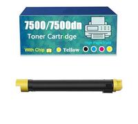 Compatible Toner-Cartridge Replacement for 106R01439 106R01436 106R01437 106R01438 for Xerox Phaser 7500 7500DN Printer,High Yield (Yellow)