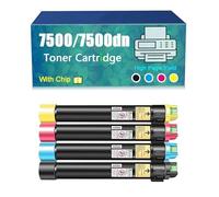 Compatible Toner-Cartridge Replacement for 106R01439 106R01436 106R01437 106R01438 for Xerox Phaser 7500 7500DN Printer,High Yield (BYMC 4 pcs)