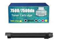 Compatible Toner-Cartridge Replacement for 106R01439 106R01436 106R01437 106R01438 for Xerox Phaser 7500 7500DN Printer,High Yield (Black)