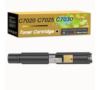 Compatible Toner-Cartridge Replacement for 106R03737 106R03738 106R03739 106R03740 for Xerox C7020 C7025 C7030 Printer,High Yield (Black)