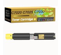 Compatible Toner-Cartridge Replacement for 106R03737 106R03738 106R03739 106R03740 for Xerox C7020 C7025 C7030 Printer,High Yield (Yellow)