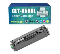 Compatible Toner-Cartridge Replacement for CLT-506L CLT506L CLT-K506L CLT-C506L CLT-M506L CLT-Y506L for Samsung CLP-680 680DW 680DN CLX-6260FR 6260FD 6260FW Printer,High Yield (Black)