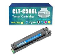 Compatible Toner-Cartridge Replacement for CLT-506L CLT506L CLT-K506L CLT-C506L CLT-M506L CLT-Y506L for Samsung CLP-680 680DW 680DN CLX-6260FR 6260FD 6260FW Printer,High Yield (Cyan)
