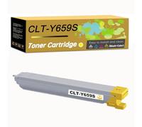 Compatible Toner-Cartridge Replacement for CLT-K659S CLT-C659S CLT-M659S CLT-Y659S for Samsung MultiXpress CLX-8640ND CLX-8650ND Printer，High Yield (Yellow)