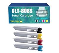 Compatible Toner-Cartridge Replacement for CLT-K808S CLT-C808S CLT-Y808S CLT-M808S for Samsung X4250LX X4300LX Printer,High Yield (BYMC 4 pcs)